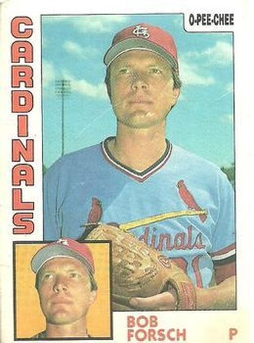 #75 Bob Forsch - St. Louis Cardinals - 1984 O-Pee-Chee Baseball