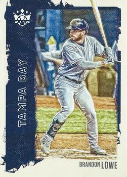 #75 Brandon Lowe - Tampa Bay Rays - 2021 Panini Diamond Kings Baseball