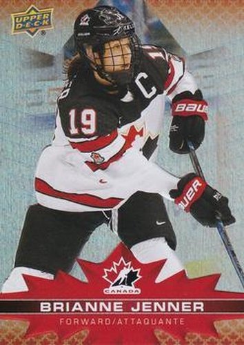 #75 Brianne Jenner - Canada - 2021-22 Upper Deck Tim Hortons Team Canada Hockey