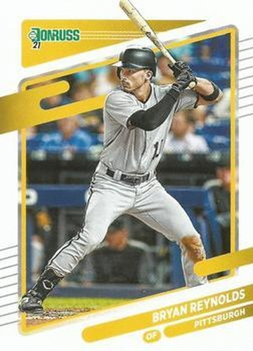 #75 Bryan Reynolds - Pittsburgh Pirates - 2021 Donruss Baseball
