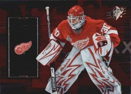 #75 Chris Osgood - Detroit Red Wings - 2009-10 SPx Hockey