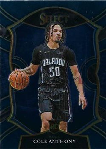 #75 Cole Anthony - Orlando Magic - 2020-21 Panini Select Basketball