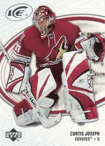 #75 Curtis Joseph - Phoenix Coyotes - 2005-06 Upper Deck Ice Hockey