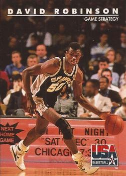 #75 David Robinson - USA - 1992 SkyBox USA Basketball