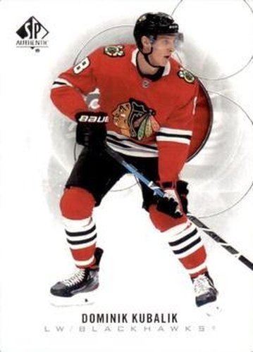 #75 Dominik Kubalik - Chicago Blackhawks - 2020-21 SP Authentic Hockey