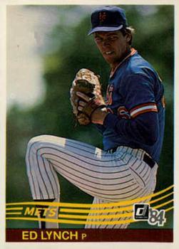 #75 Ed Lynch - New York Mets - 1984 Donruss Baseball