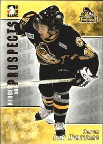 #75 Eric Himelfarb - Kingston Frontenacs - 2004-05 In The Game Heroes and Prospects Hockey