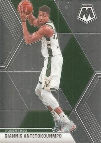 #75 Giannis Antetokounmpo - Milwaukee Bucks - 2019-20 Panini Mosaic Basketball