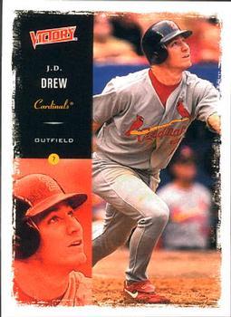 #75 J.D. Drew - St. Louis Cardinals - 2000 Upper Deck Victory Baseball