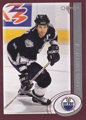 #75 Jason Smith - Edmonton Oilers - 2002-03 O-Pee-Chee Hockey
