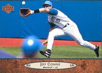#75 Jeff Conine - Florida Marlins - 1996 Upper Deck Baseball