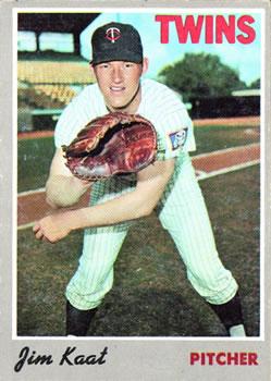 #75 Jim Kaat - Minnesota Twins - 1970 Topps Baseball