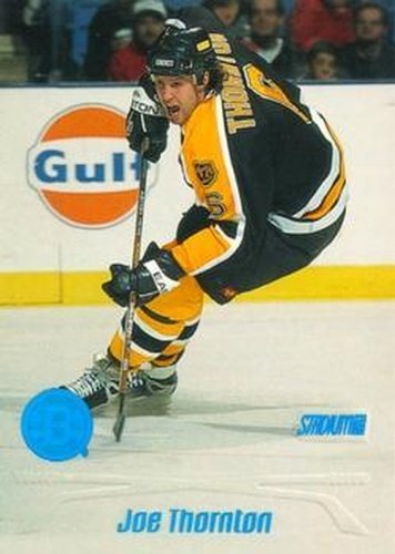#75 Joe Thornton - Boston Bruins - 1999-00 Stadium Club Hockey