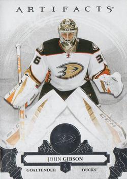 #75 John Gibson - Anaheim Ducks - 2017-18 Upper Deck Artifacts Hockey
