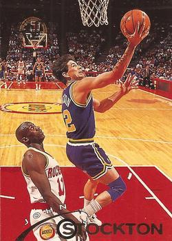 #75 John Stockton - Utah Jazz - 1994-95 Stadium Club Basketball