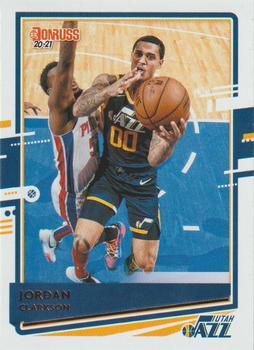 #75 Jordan Clarkson - Utah Jazz - 2020-21 Donruss Basketball