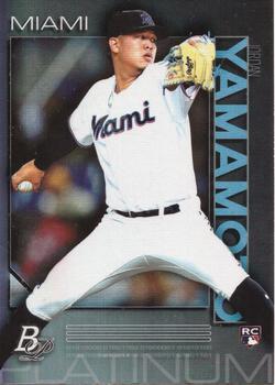 #75 Jordan Yamamoto - Miami Marlins - 2020 Bowman Platinum Baseball