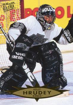 #75 Kelly Hrudey - Los Angeles Kings - 1995-96 Ultra Hockey