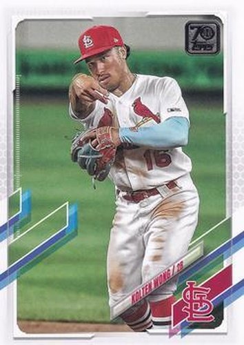 #75 Kolten Wong - St. Louis Cardinals - 2021 Topps Baseball