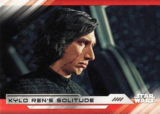 #75 Kylo Ren's Solitude - 2017 Topps Star Wars The Last Jedi