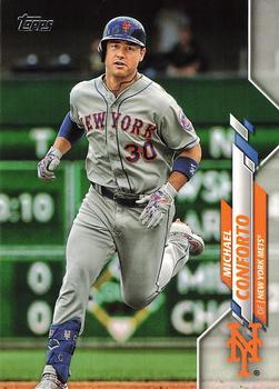 #75 Michael Conforto - New York Mets - 2020 Topps Baseball