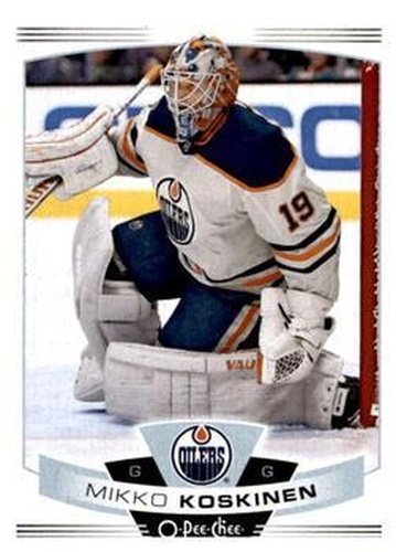 #75 Mikko Koskinen - Edmonton Oilers - 2019-20 O-Pee-Chee Hockey