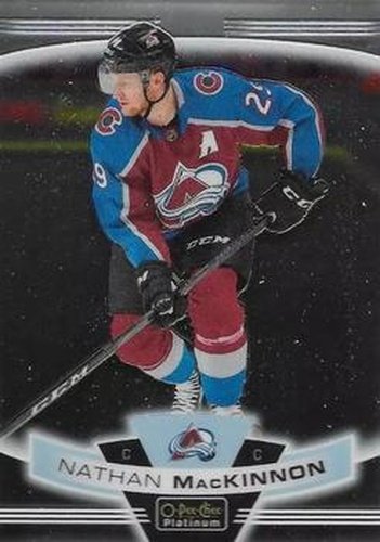 #75 Nathan MacKinnon - Colorado Avalanche - 2019-20 O-Pee-Chee Platinum Hockey