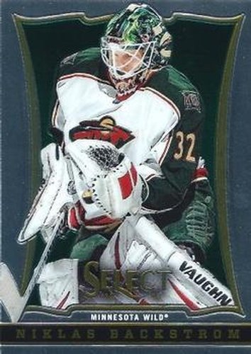 #75 Niklas Backstrom - Minnesota Wild - 2013-14 Panini Select Hockey