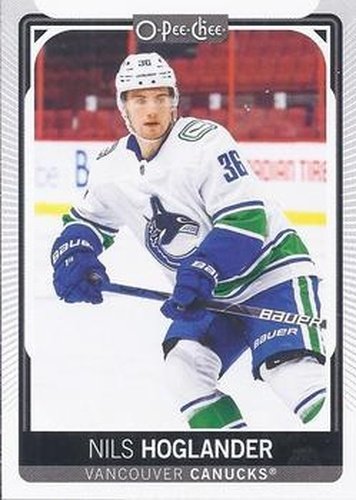 #75 Nils Hoglander - Vancouver Canucks - 2021-22 O-Pee-Chee Hockey