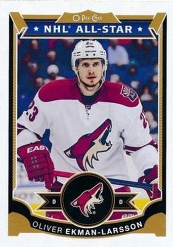 #75 Oliver Ekman-Larsson - Arizona Coyotes - 2015-16 O-Pee-Chee Hockey