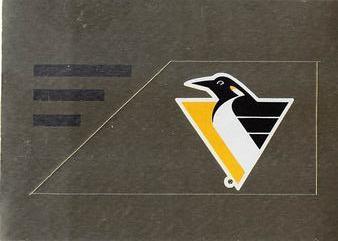#75 Pittsburgh Penguins Logo - Pittsburgh Penguins - 1994-95 Panini Hockey Stickers