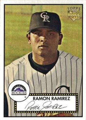 #75 Ramon Ramirez - Colorado Rockies - 2006 Topps 1952 Edition Baseball