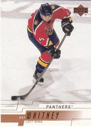 #75 Ray Whitney - Florida Panthers - 2000-01 Upper Deck Hockey