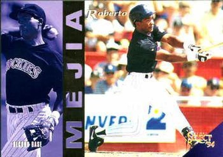 #75 Roberto Mejia - Colorado Rockies - 1994 Select Baseball