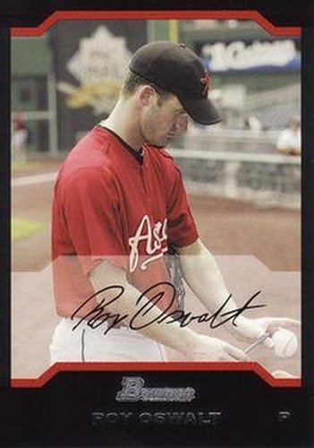 #75 Roy Oswalt - Houston Astros - 2004 Bowman Baseball