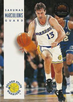 #75 Sarunas Marciulionis - Golden State Warriors - 1993-94 SkyBox Premium Basketball