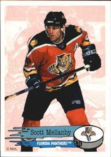 #75 Scott Mellanby - Florida Panthers - 1995-96 Panini Hockey Stickers