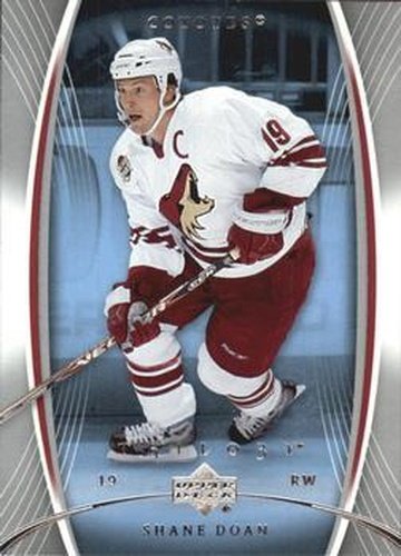 #75 Shane Doan - Phoenix Coyotes - 2007-08 Upper Deck Trilogy Hockey