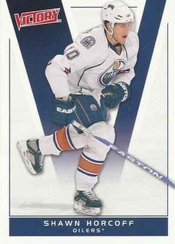 #75 Shawn Horcoff - Edmonton Oilers - 2010-11 Upper Deck Victory Hockey