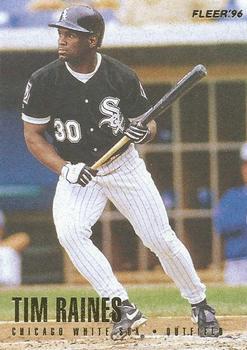 #75 Tim Raines - Chicago White Sox - 1996 Fleer Baseball