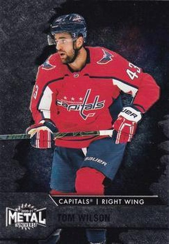 #75 Tom Wilson - Washington Capitals - 2020-21 Skybox Metal Universe Hockey