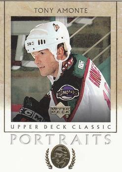 #75 Tony Amonte - Phoenix Coyotes - 2002-03 Upper Deck Classic Portraits Hockey