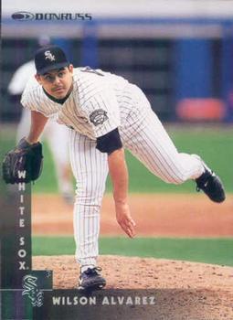 #75 Wilson Alvarez - Chicago White Sox - 1997 Donruss Baseball