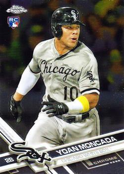 #75 Yoan Moncada - Chicago White Sox - 2017 Topps Chrome Baseball