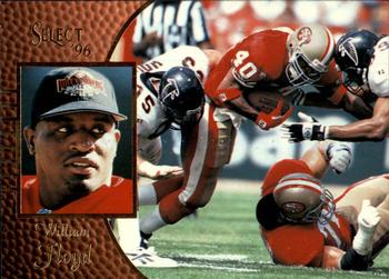 #75 William Floyd - San Francisco 49ers - 1996 Select Football