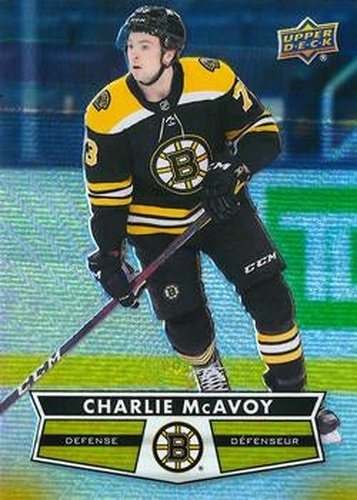 #75 Charlie McAvoy - Boston Bruins - 2021-22 Upper Deck Tim Hortons Hockey