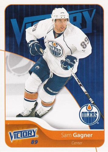 #75 Sam Gagner - Edmonton Oilers - 2011-12 Upper Deck Victory Hockey
