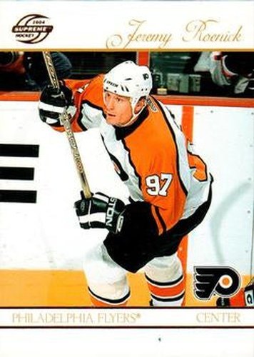 #75 Jeremy Roenick - Philadelphia Flyers - 2003-04 Pacific Supreme Hockey