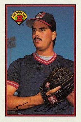 #75 Kevin Wickander - Cleveland Indians - 1989 Bowman Baseball