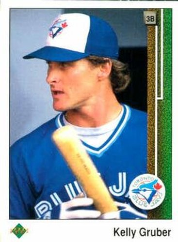 #575 Kelly Gruber - Toronto Blue Jays - 1989 Upper Deck Baseball